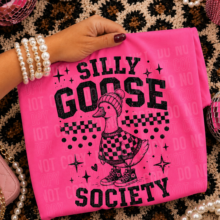 SILLY GOOSE SOCIETY mockup