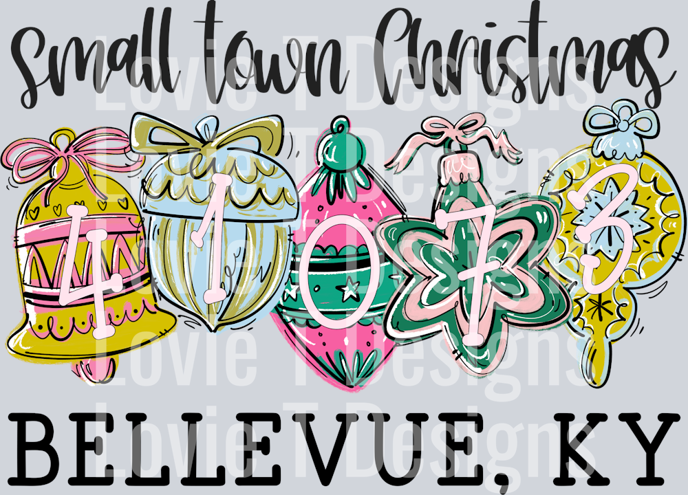 SMALL TOWN CHRISTMAS ORNAMENTS BELLUVUE KY