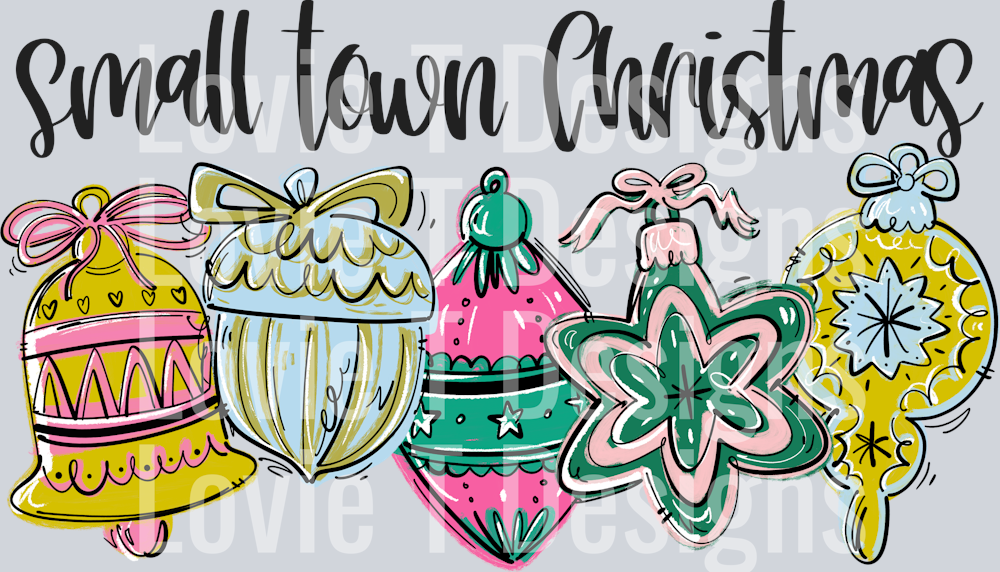SMALL TOWN CHRISTMAS ORNAMENTS