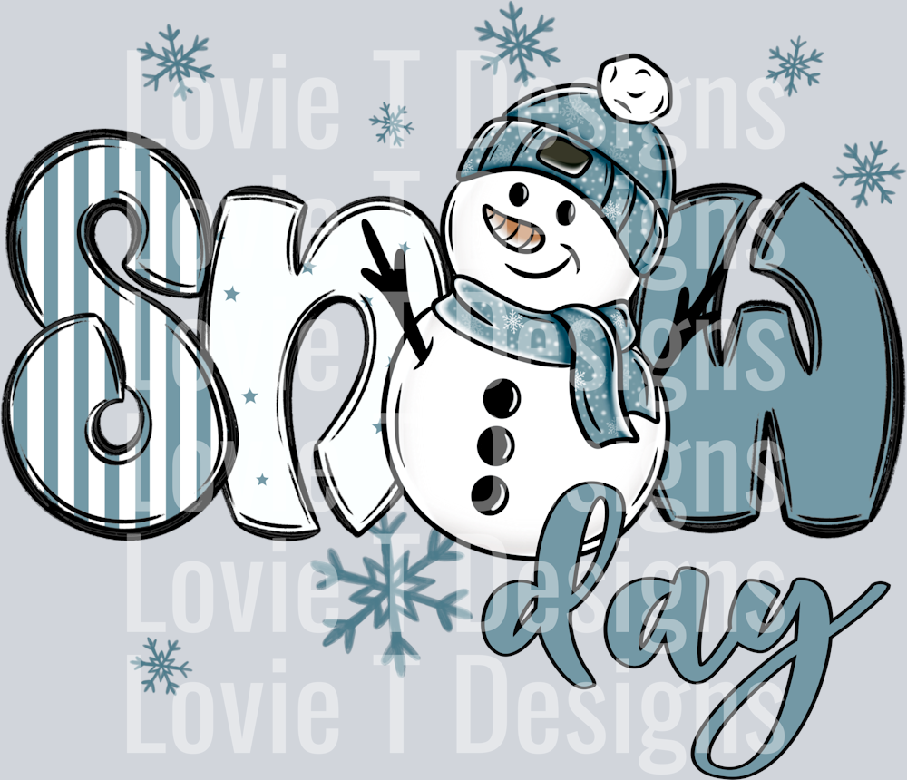 Snowday Snowman boy