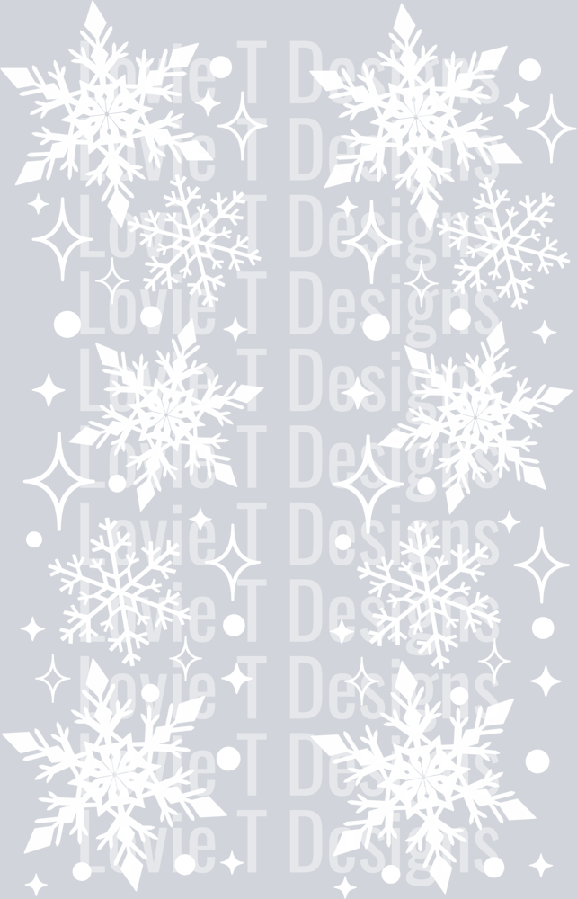 Snowflake_Sleeve_Single_Color_White_