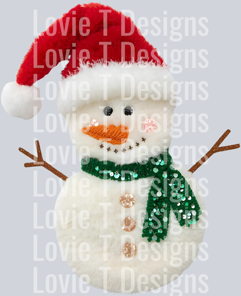 SNOWMAN FAUX FUR