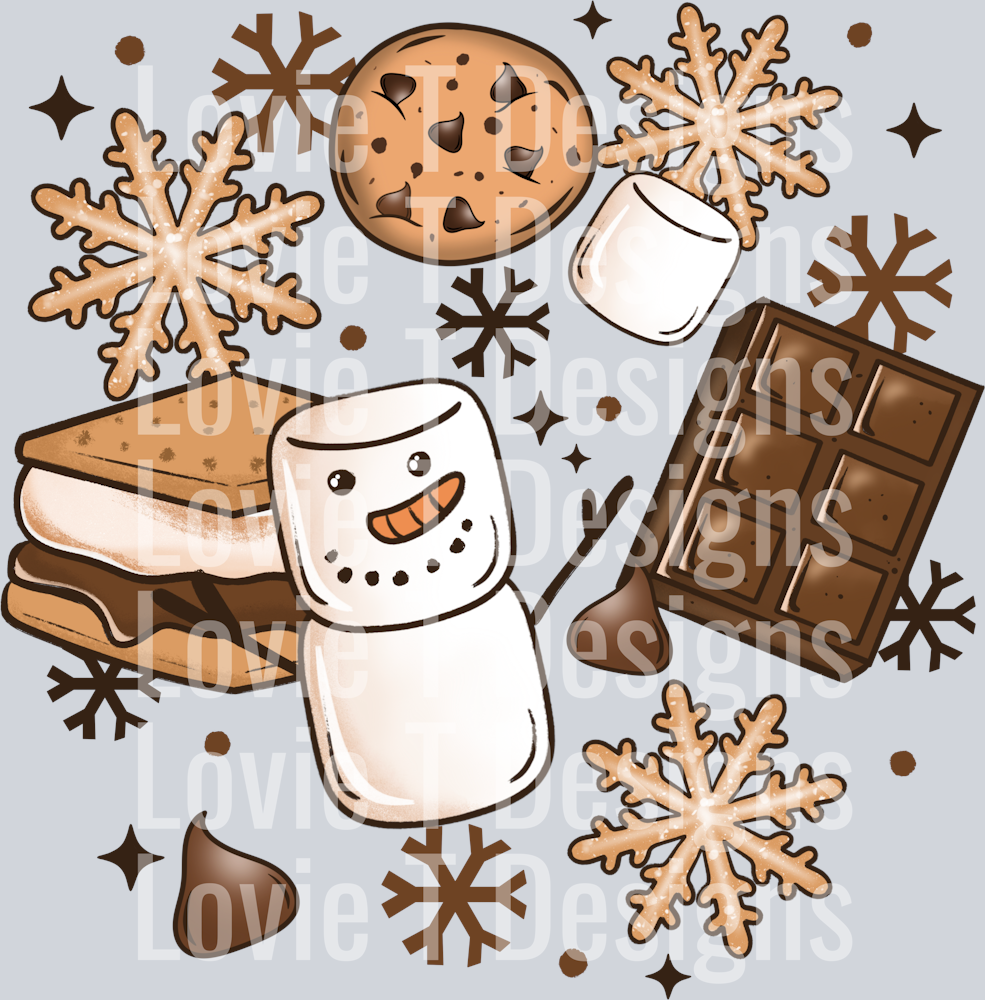 Snowman_S'mores_Collage 1