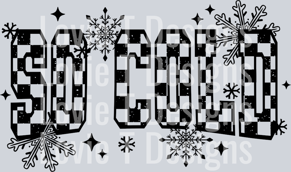 So_cold_Checker_Single_Color_Black