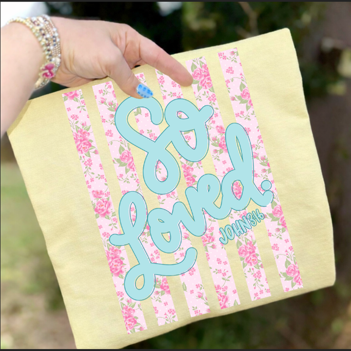So Loved Blue – DTF Transfer