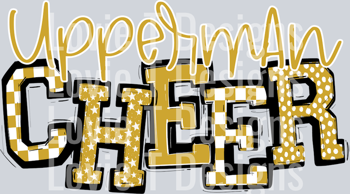 SO SPORTY CHEER VEGAS GOLD UPPERMAN