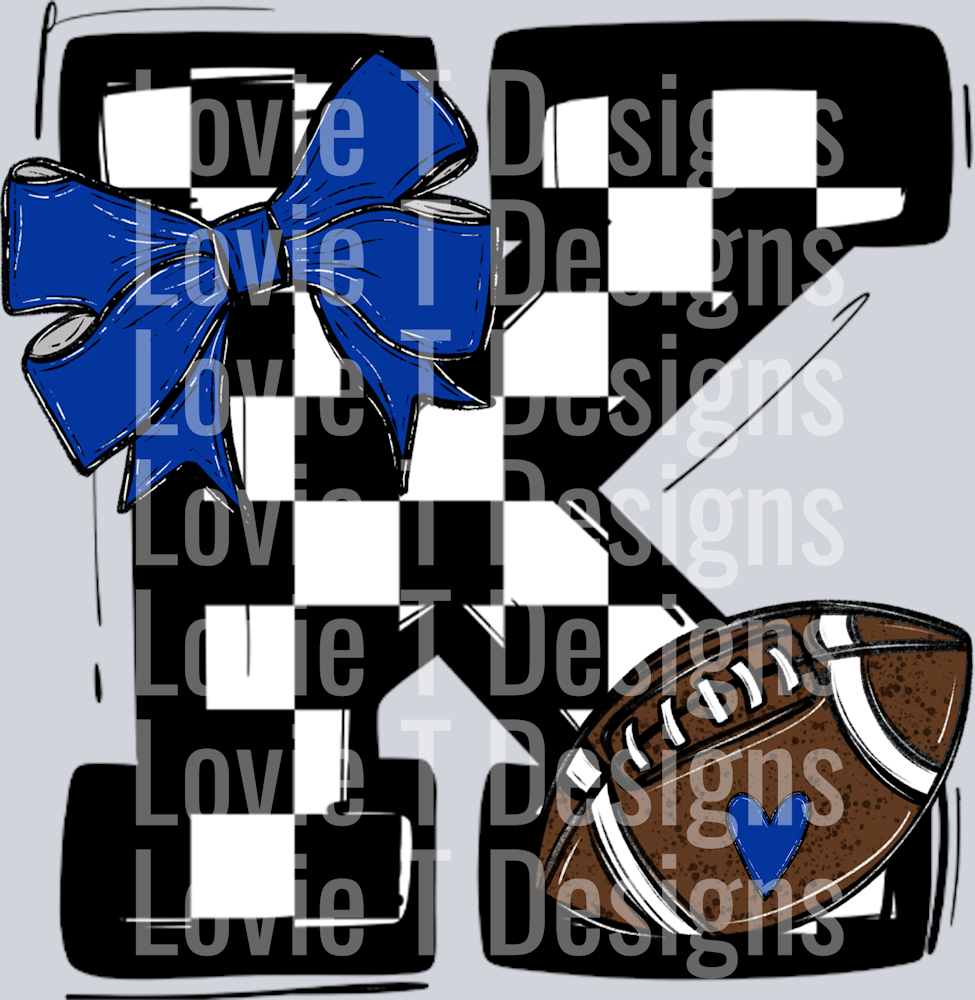 SO SPORTY FOOTBALL BLACK CHECKER K