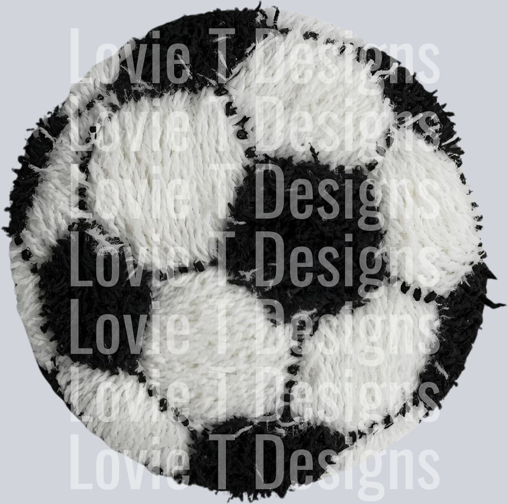 SOCCER FAUX YARN
