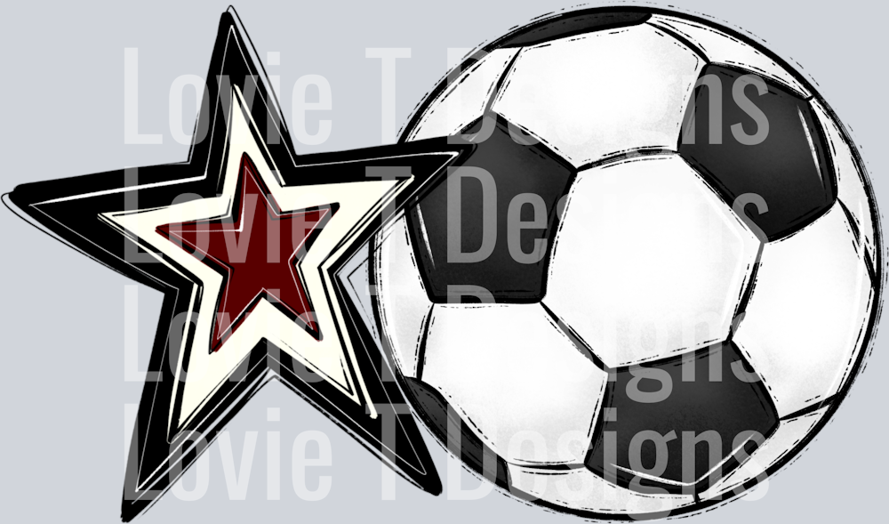 Soccer Mom Maroon White Pocket