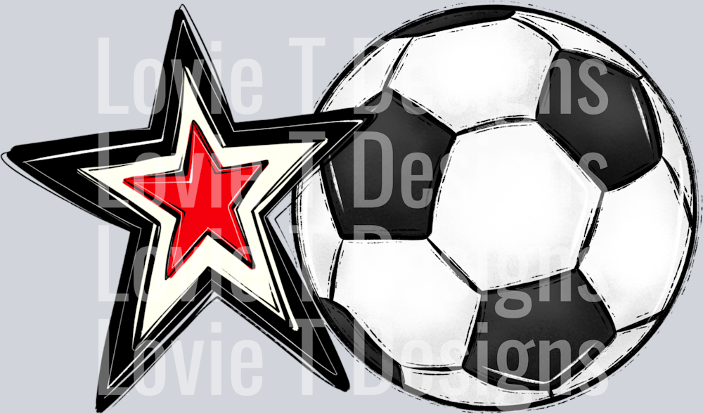 Soccer Mom Red BLACK Pocket