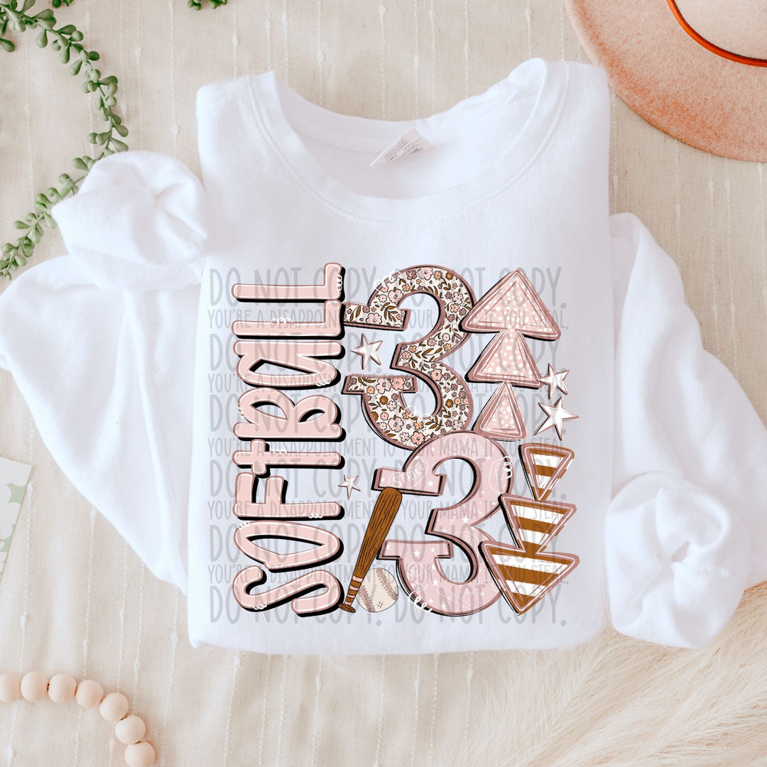 SOFTBALL 3 UP 3 DOWN