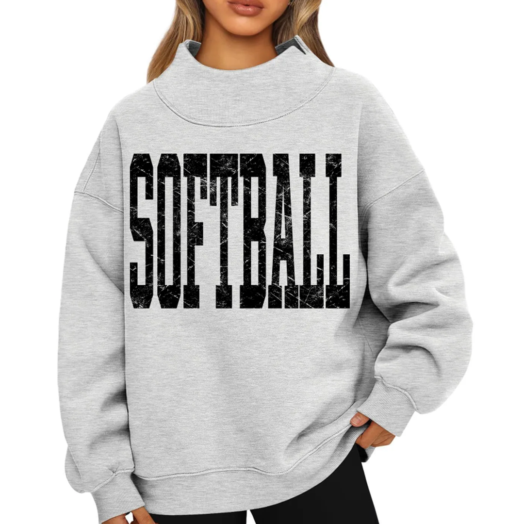 Softball Black Texture9 – DTF Transfer