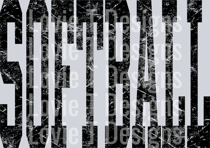 SOFTBALL BLACK TEXTURE9