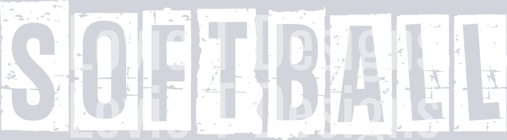 SOFTBALL BLOCK WHITE