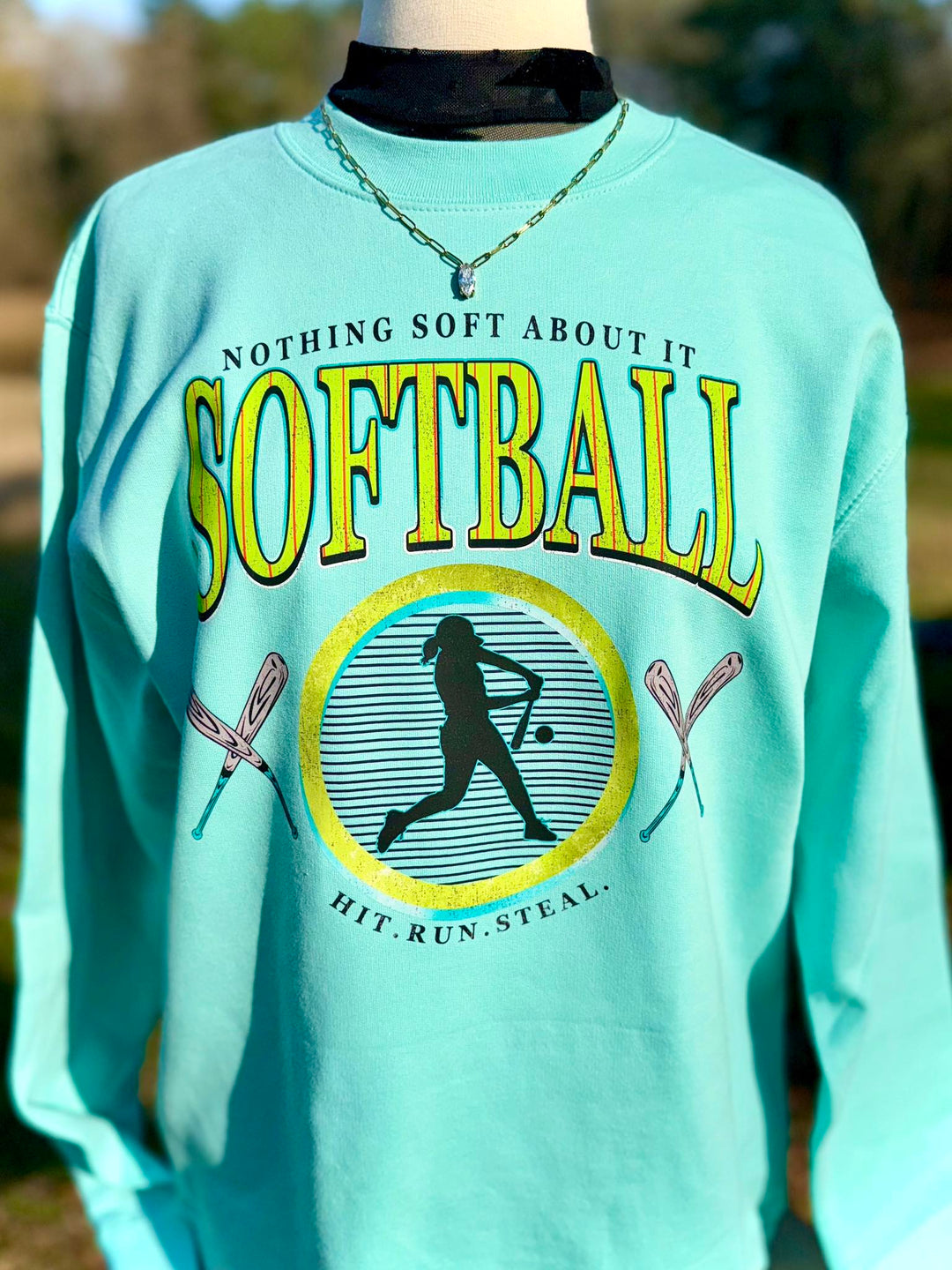 SOFTBALL HIT RUN STEAL