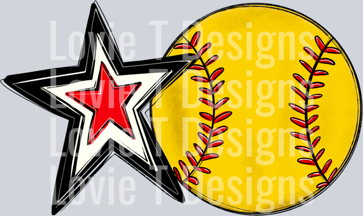 Softball Mom_Red BLACK Pocket