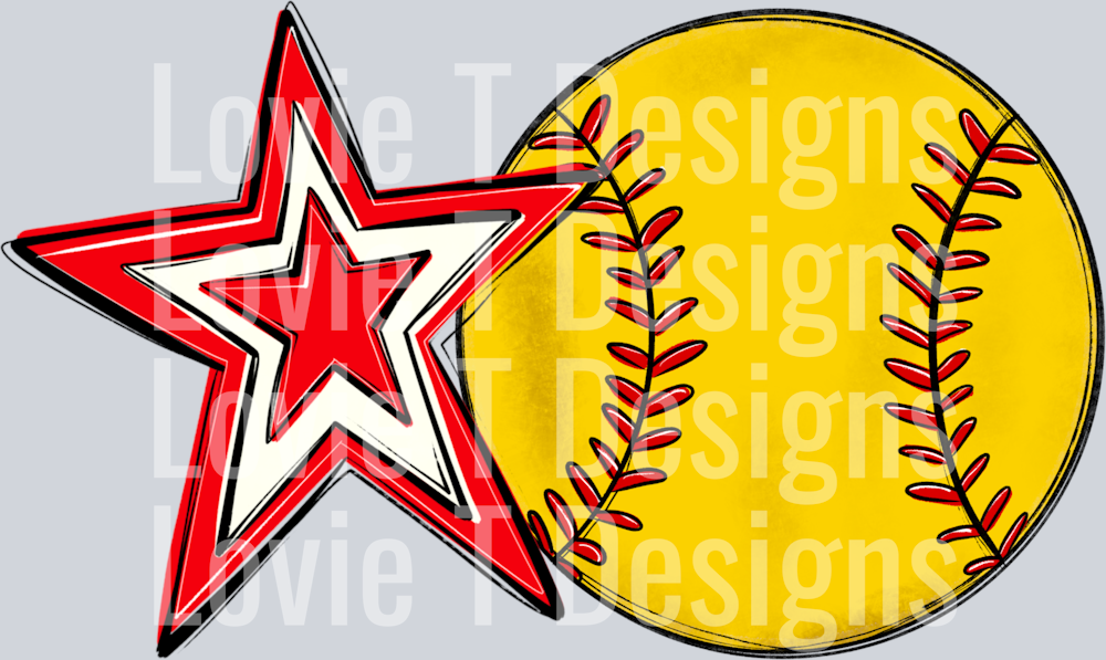 Softball Mom_Red White Pocket