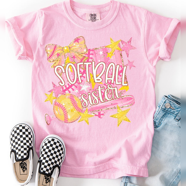 Softball Sister – DTF Transfer