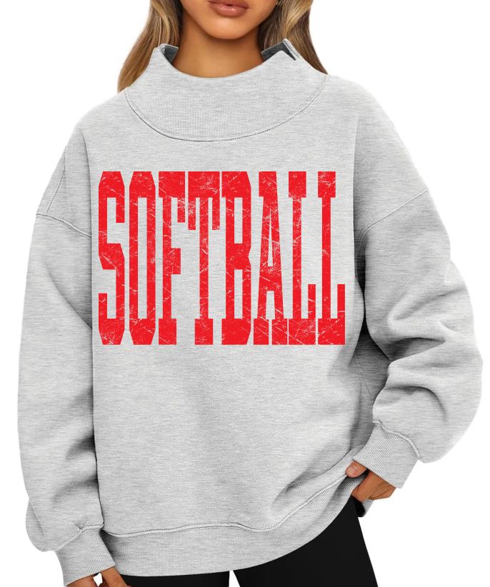 Softball Texture DTF transfer design