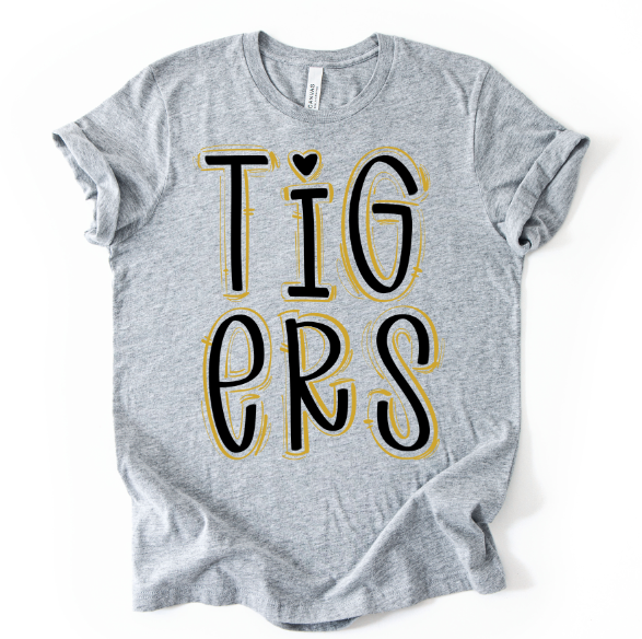 SPACED OUT TIGERS BLACK BASE VEGAS GOLD TOP