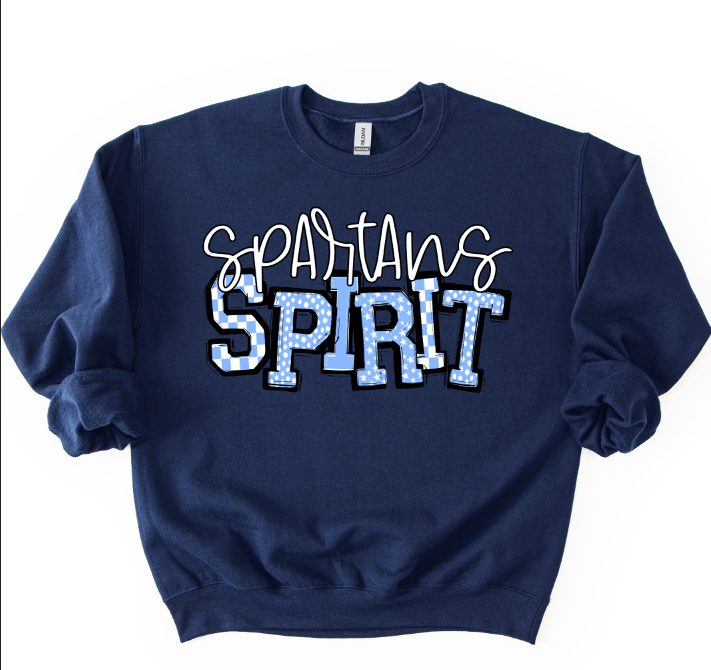 SPARTANS COLUMBIA BLUE SO SPORTY SPIRIT