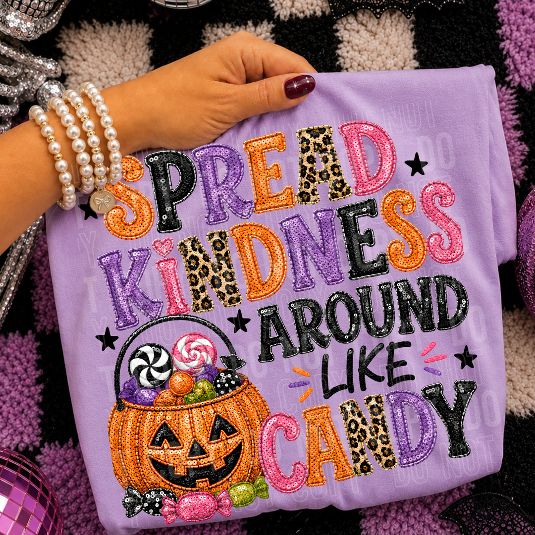 SPREAD KINDNESS AROUND LIKE CANDY mockup