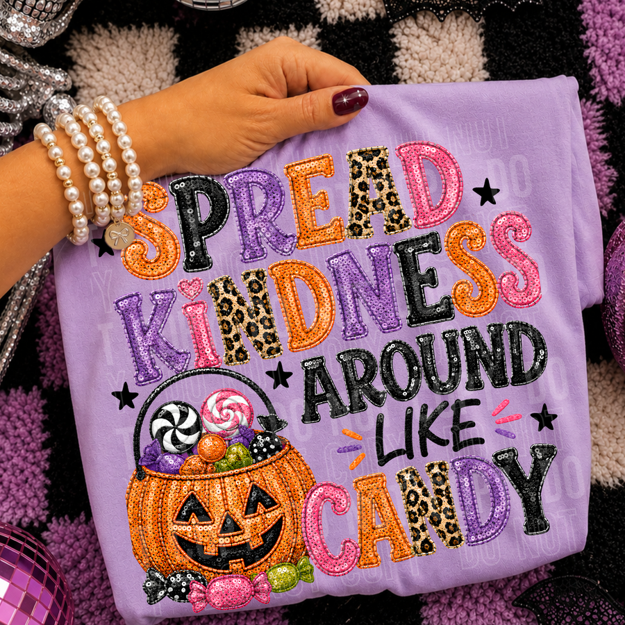 SPREAD KINDNESS AROUND LIKE CANDY mockup