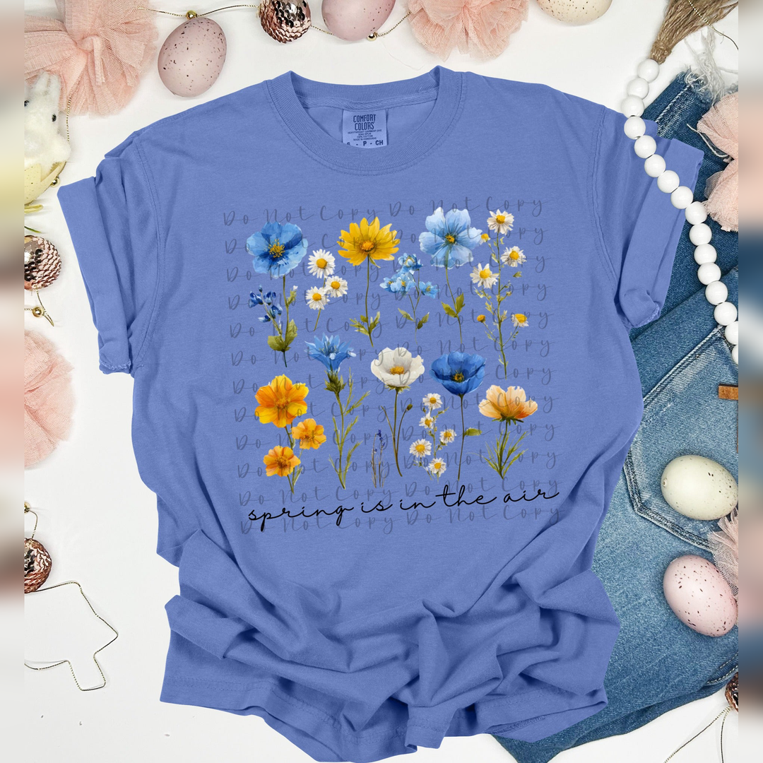 Spring Flower Collage – DTF Transfer