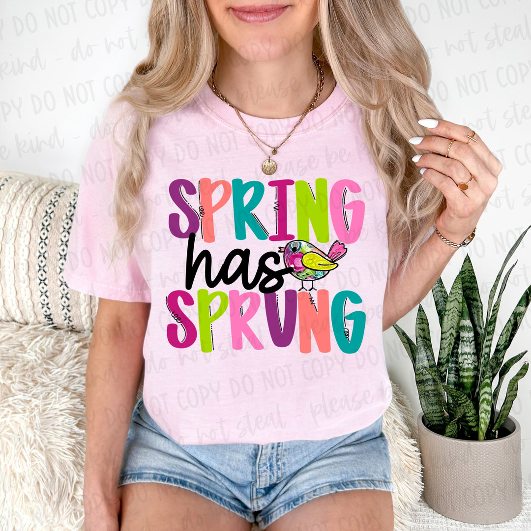 SPRING HAS SPRUNG