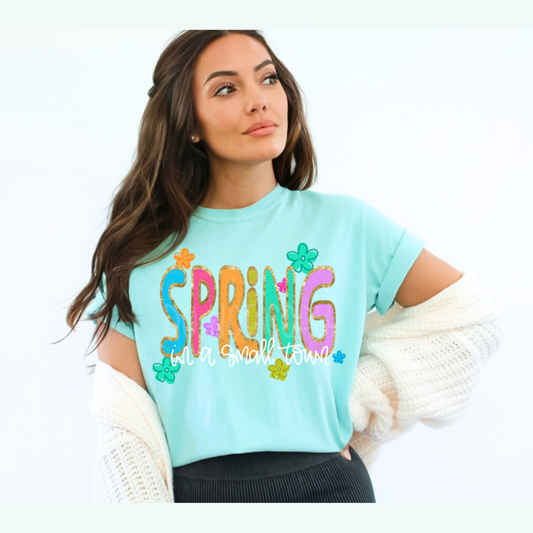 Spring in a Small Town – DTF Transfer