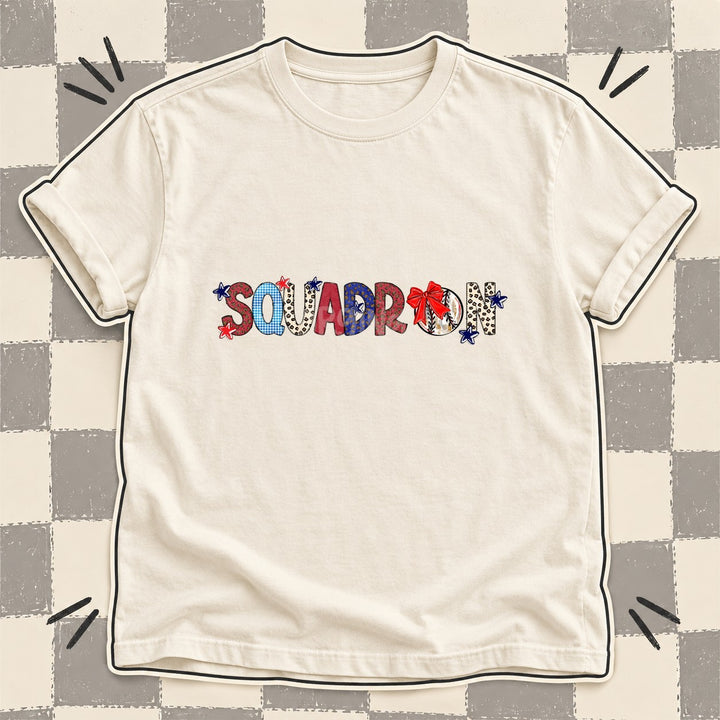 Squadron Mixed Doodle Baseball Mascots – Leopard Red Navy DTF transfer mockup