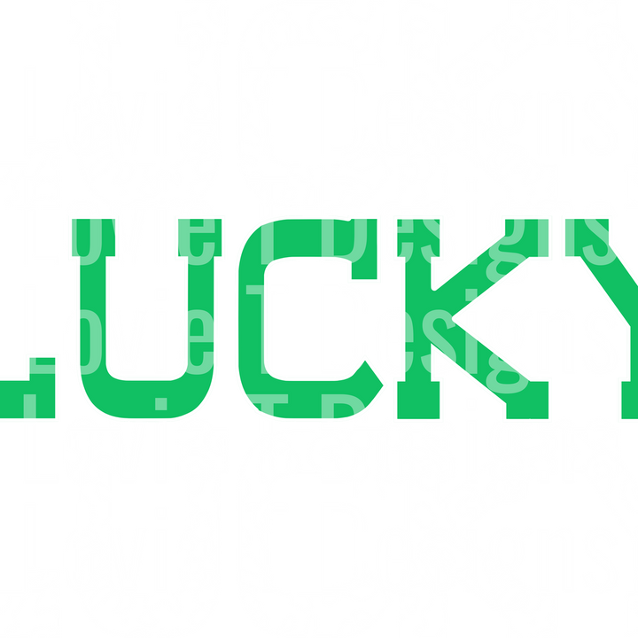 STACKED LEOPARD LUCKY GREEN WHITE