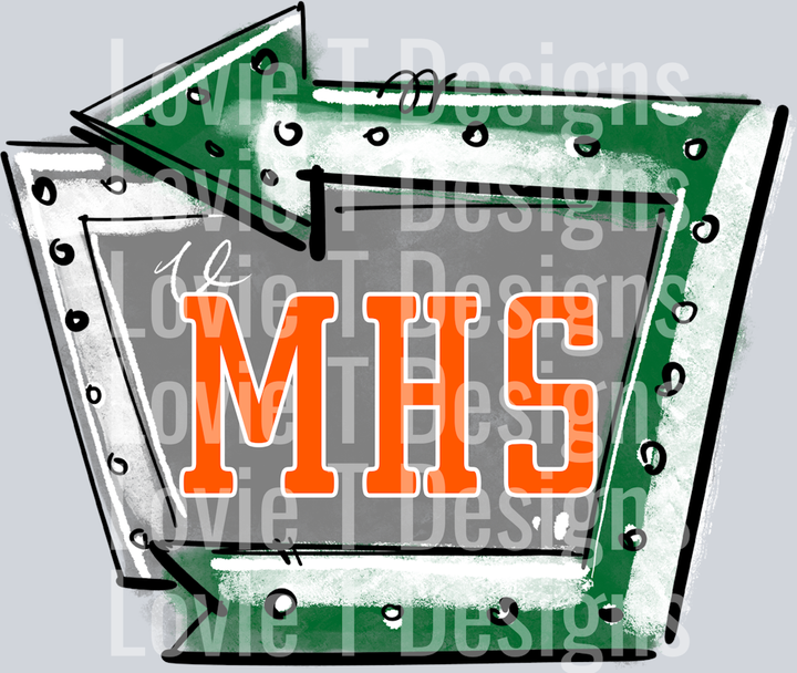STADIUMS POCKET GREEN MHS ORANGE