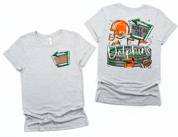 STADIUMS POCKET GREEN MHS ORANGE