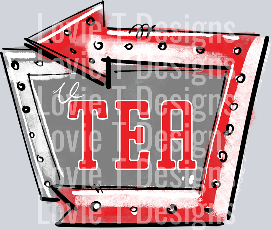 STADIUMS POCKET RED TEA