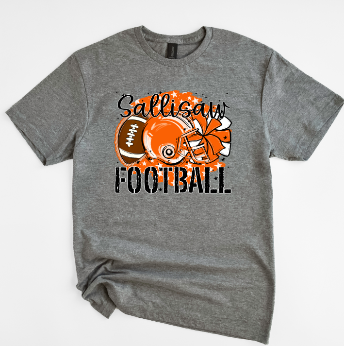 STARS FOOTBALL ORANGE SALLISAW