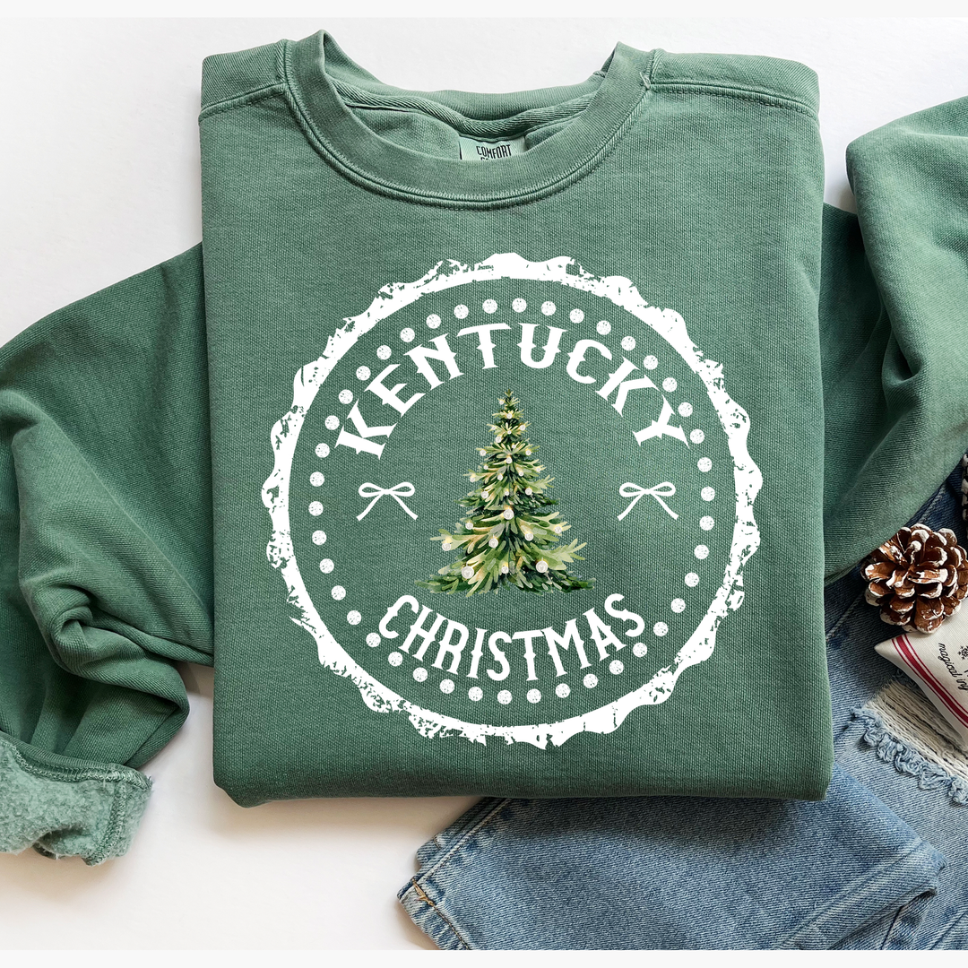 State Christmas Stamp Kentucky – DTF Transfer