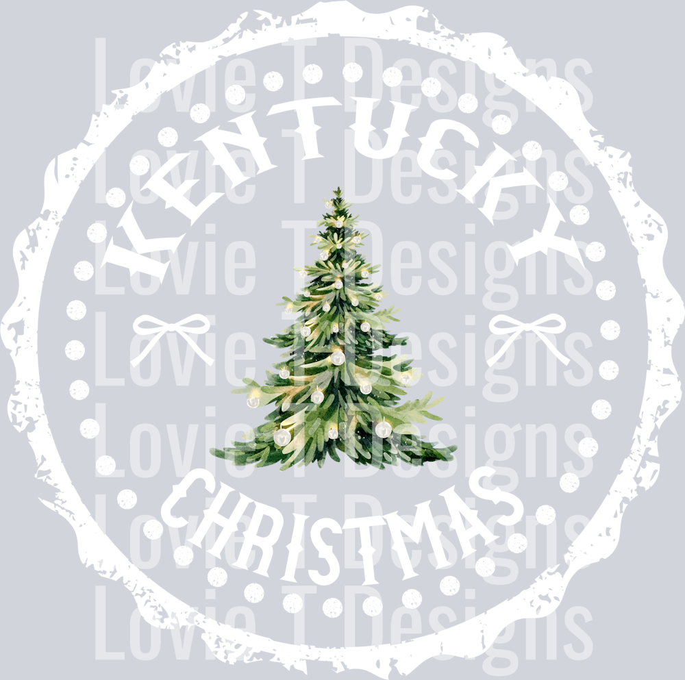 STATE CHRISTMAS STAMP Kentucky