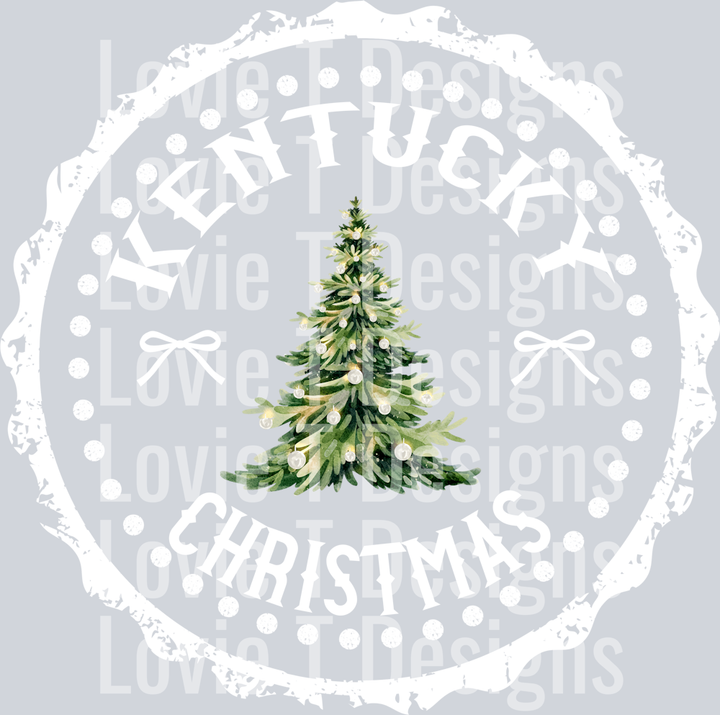STATE CHRISTMAS STAMP Kentucky