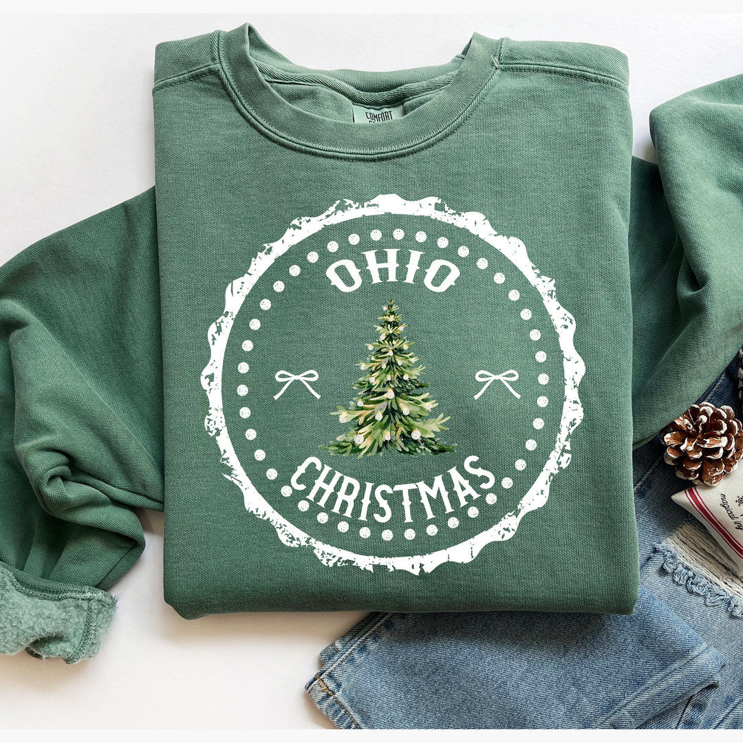 State Christmas Stamp Ohio – DTF Transfer