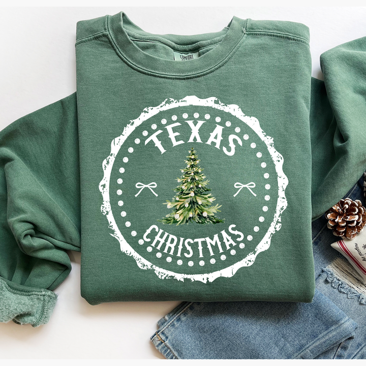 State Christmas Stamp Texas – DTF Transfer