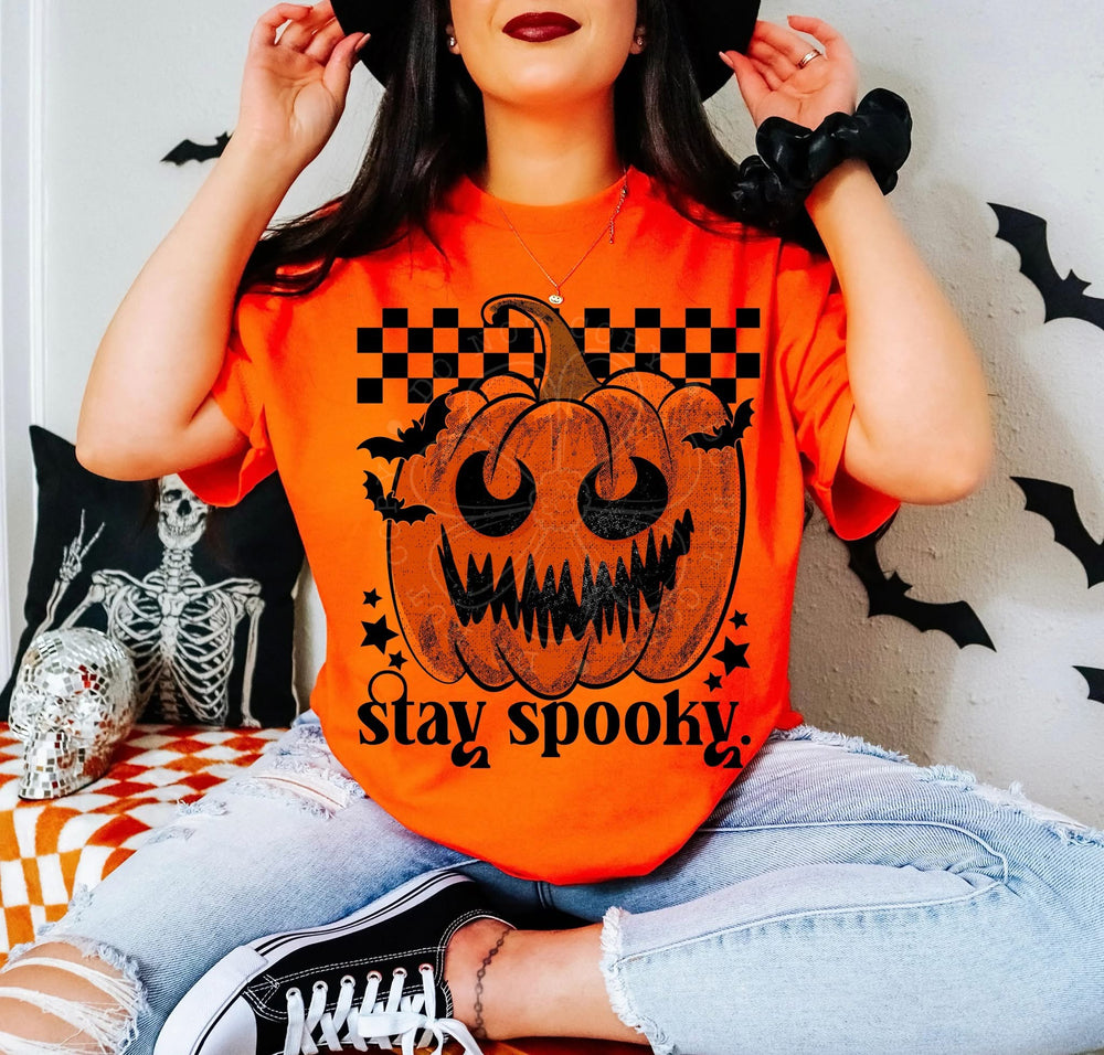 Stay Spooky DTF transfer design – image 1