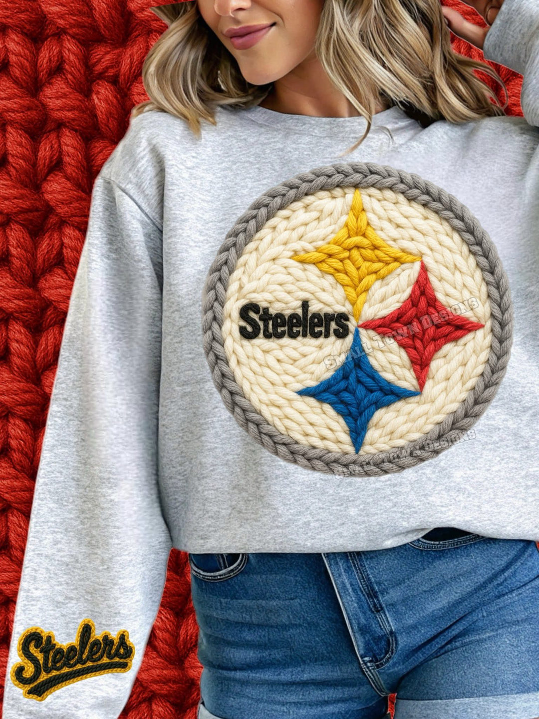 STEELERS FAUX YARN