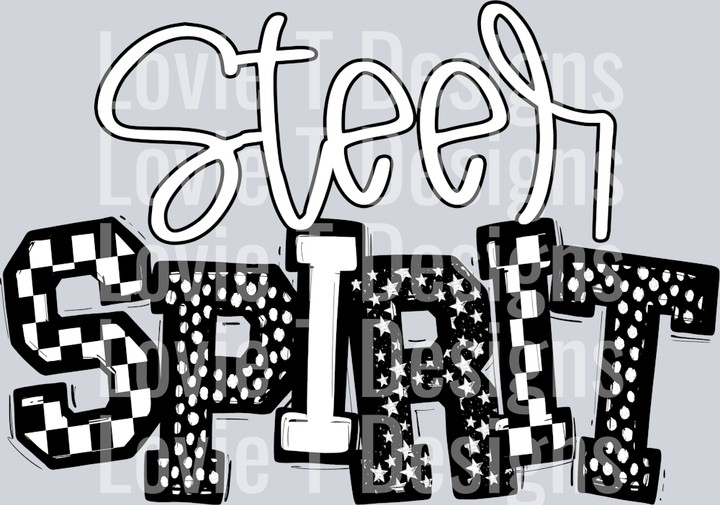 STEER BLACK SO SPORTY SPIRIT