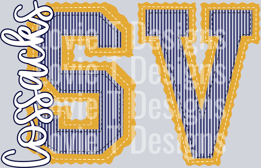 SV Cossacks YELLOW BASE NAVY TOP