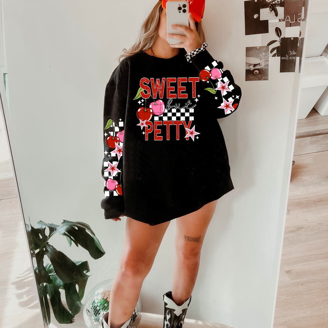 SWEET BUT PETTY WHITE ACCENTS