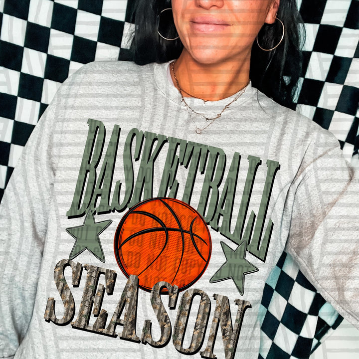 Sage Basketball Season DTF transfer