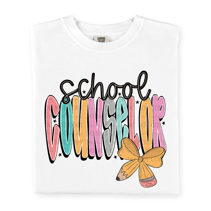 SCHOOL COUNSELOR  DOODLE BOW