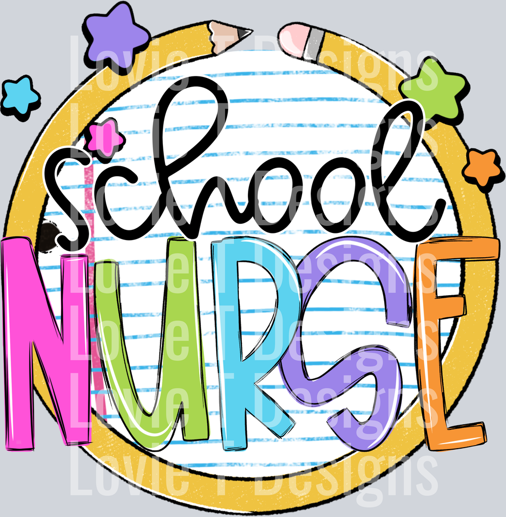 School Nurse  Paper and Pencil