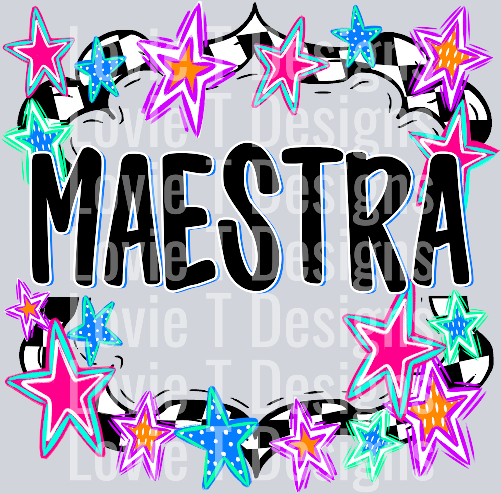 SCHOOL STARS SET MAESTRA